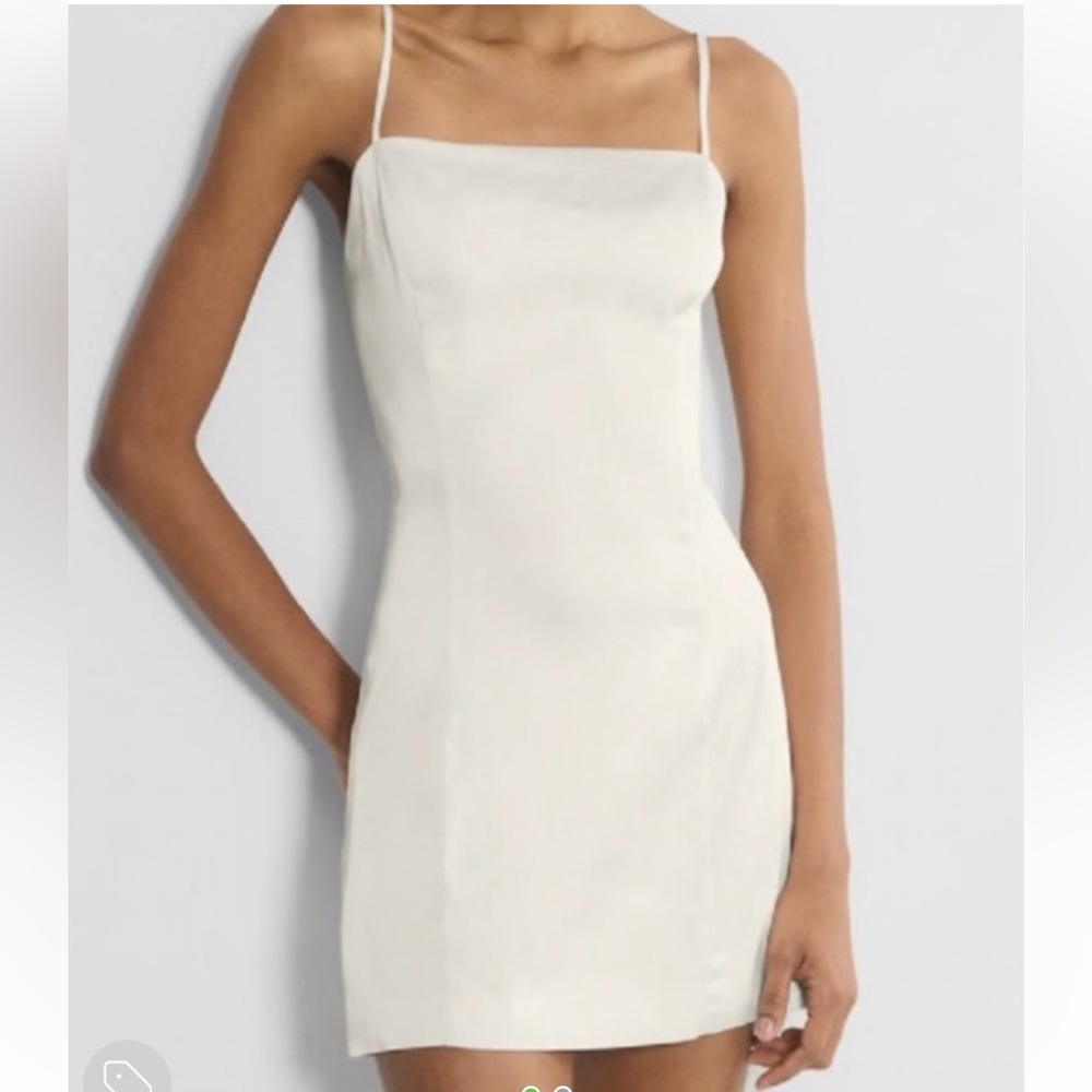Aritzia Cream Mini Dress